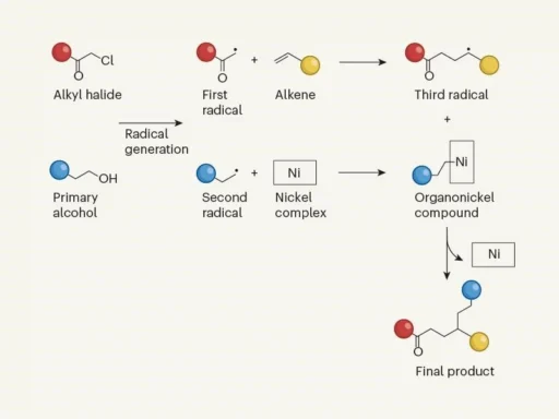 Trio of Radicals Choreographed for Versatile Chemical Reaction