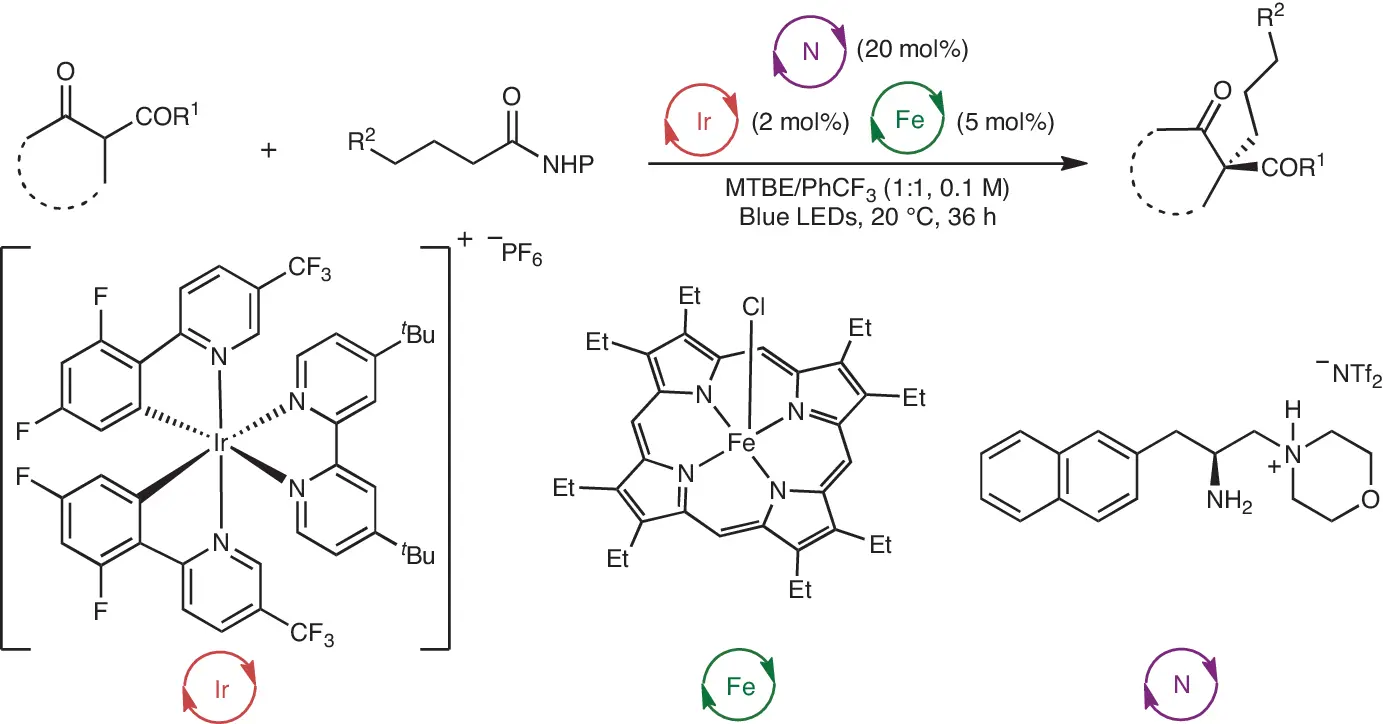 Triple Catalysis for Quaternary Stereocentre Synthesis