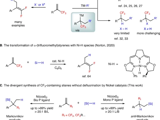 regio-divergent hydrosilylation