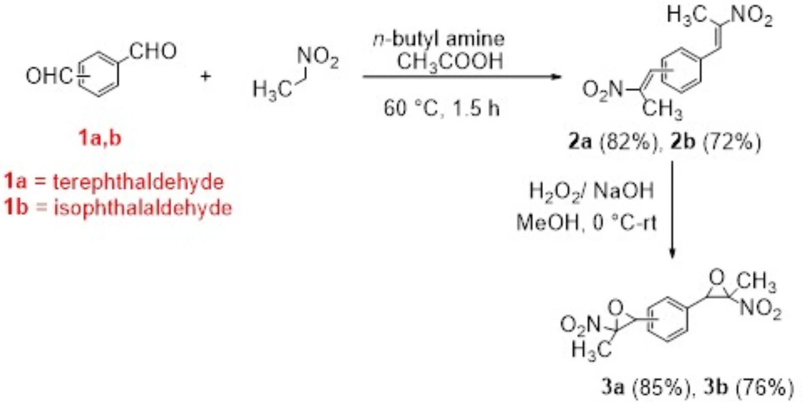 Synthesis of Bisnitroepoxides